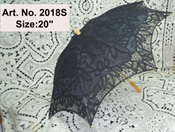 black battenbury lace parasol
